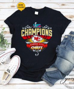 Super Bowl LVII Champions Kansas City Chiefs 2023 tshirts