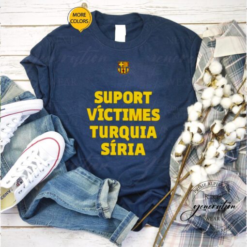 Suport Víctimes Turquia Síria TShirt