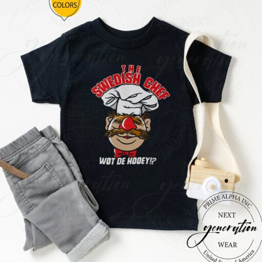 Swedish Chef T-Shirt Disney The Muppets Show Funny Quotes Shirt