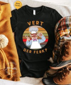 Swedish Chef T-Shirt Vert Der Ferk Retro 80s Classic Movie TShirt