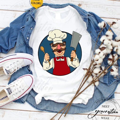 Swedish Chef - Vert Der Ferk 80s Classic Chef Movie TShirts