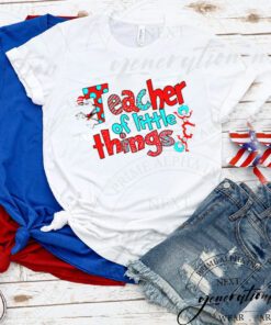 Teacher Of Little Things Reading Lover T-Shirts