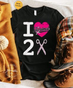 The Acclaimed I heart to scissor tshirt