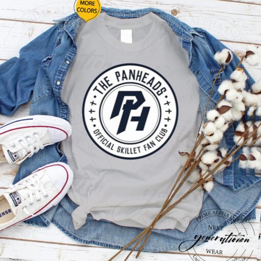 The Panheads Skillet Fan Club shirts