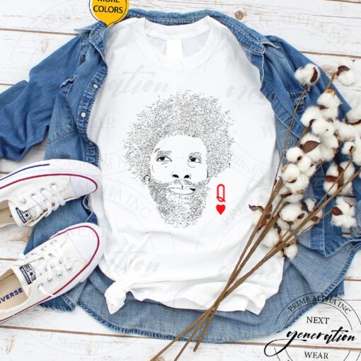 The Q Heart Card Questlove shirt