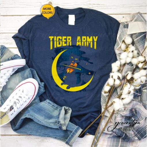 Tiger Army Where The Moss Slowly Grows tshirt