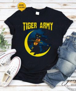 Tiger Army Where The Moss Slowly Grows tshirts