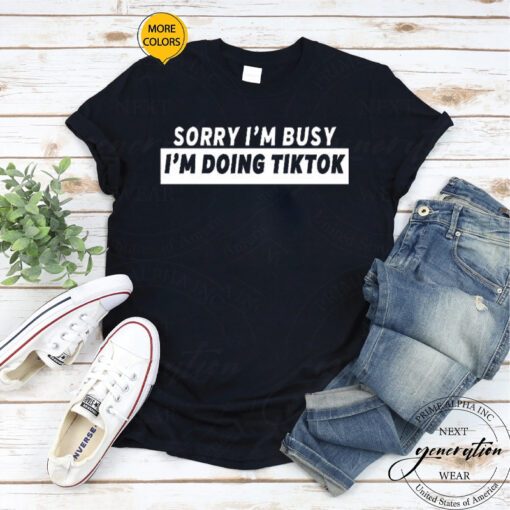 Tiktok Birthday Funny Tik Tok Party Trendy Shirt