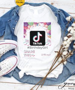 Tiktok Birthday T-Shirt Trendy Party Cool Style TShirts