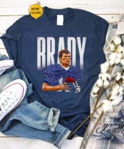 Tom Brady New England Statistics Bold Football TShirt