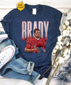 Tom Brady Tampa Bay Buccaneers Statistics Bold Signature TShirt