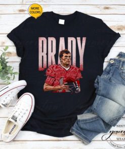 Tom Brady Tampa Bay Buccaneers Statistics Bold Signature TShirts