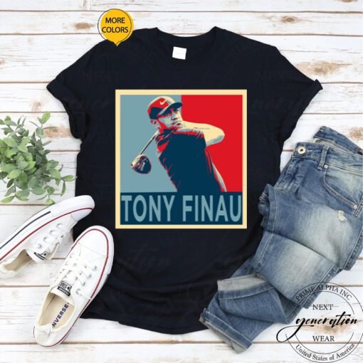 Tony Finau Golfer Golf Hope Fan T Shirt