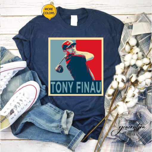 Tony Finau Golfer Golf Hope Fan T Shirts