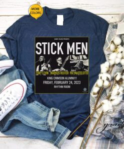 Tony Levin Stick Men T Shirt 2023 New Tour tshirt