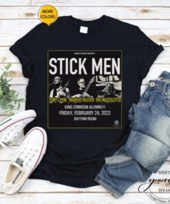 Tony Levin Stick Men T Shirt 2023 New Tour tshirts