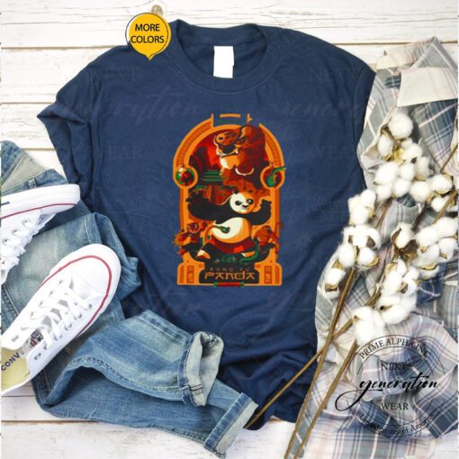 Traditional Design Kung Fu Panda tshirt