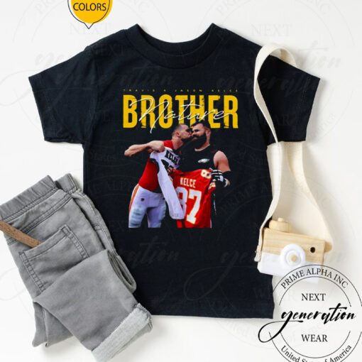 Travis Vs Jason Kelce Bowl Super Kelce Brothers Football NFL 2023 TShirts