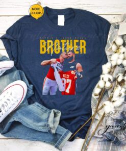 Travis X Jason Kelce Brother Nation 2023 tshirt