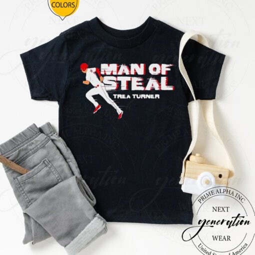 Trea Turner man of steal tshirts