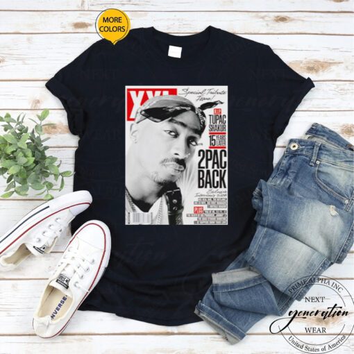 Tupac Shakur XXL Magazine Covers TShirts