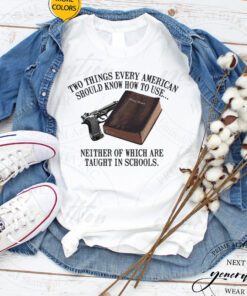 Two Things Every American Should Know How to Use TShirts