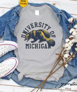 University of Michigan wolverines shirts