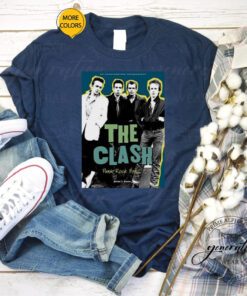 Vintage Rock Band The Clash shirts