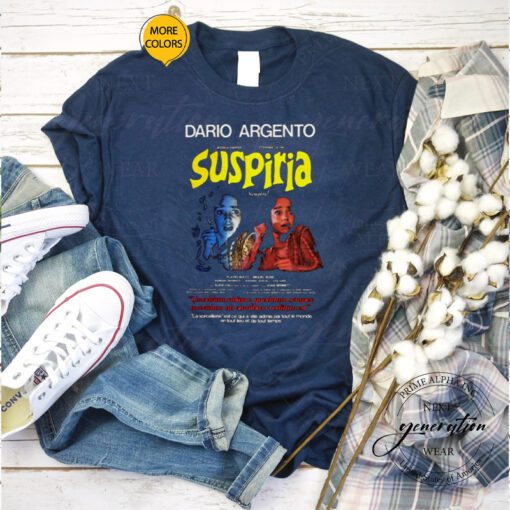 Vintage Suspiria Scared Girl shirts