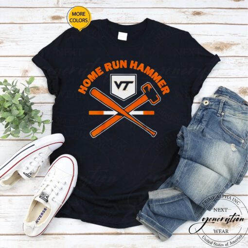 Virginia Tech Baseball Home Run Hammer shirt