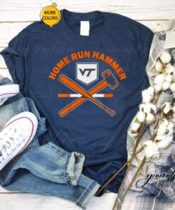 Virginia Tech Baseball Home Run Hammer shirts