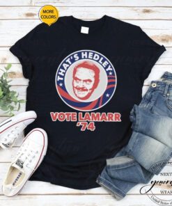 Vote Hedley Blazing Saddles tshirts