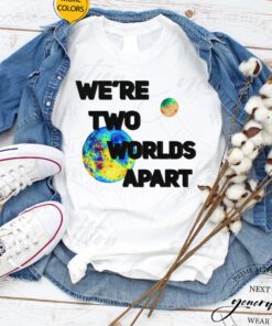 We’re Two Worlds Apart Conan Gray Astronomy tshirts