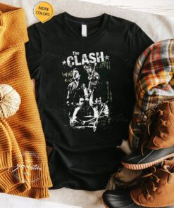 White Riot The Clash Band tshirt