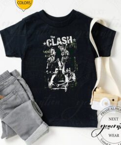 White Riot The Clash Band tshirts