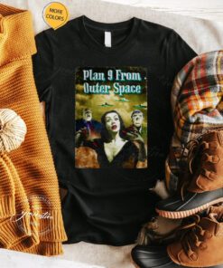 Women Vampira Plan 9 From Outer Space shirts