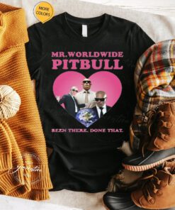 Worldwide Tour T-Shirt Mr Pitbull Worldwide Been There Done TShirt