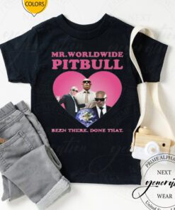 Worldwide Tour T-Shirt Mr Pitbull Worldwide Been There Done TShirts