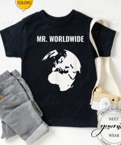 Worldwide Tour T-Shirt Mr. Worldwide Funny World Traveler Shirt