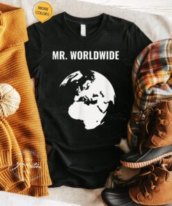 Worldwide Tour T-Shirt Mr. Worldwide Funny World Traveler Shirts