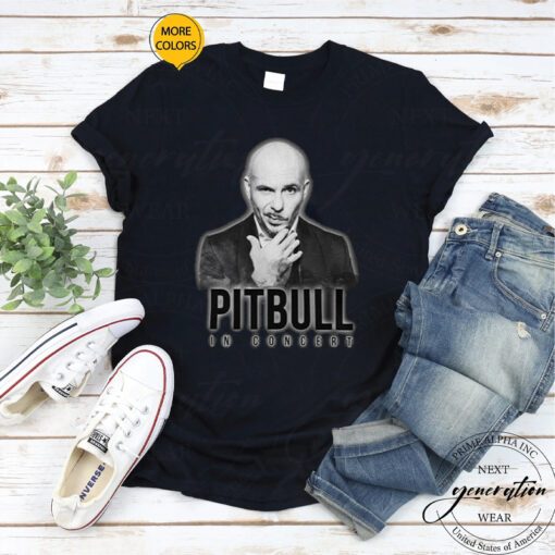 Worldwide Tour T-Shirt Pitbull In Concert TShirts