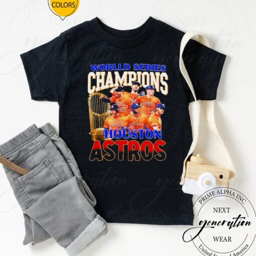 Worlld Series Champions Houston Astros tshirts