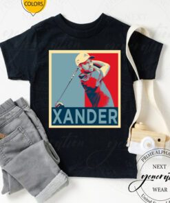 Xander Schauffele Golfer Golf Hope Fan T Shirt