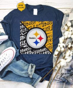 Youth Pittsburgh Steelers Black Divide 2023 TShirt