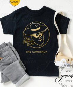 Zac Brown Band Comeback 2023 New Tour tshirts