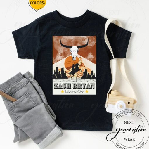 Zach Bryan T-Shirt Western American Vintage Inspired Tee Shirt