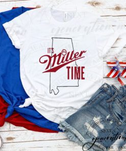 alabama basketball it’s miller time tshirt