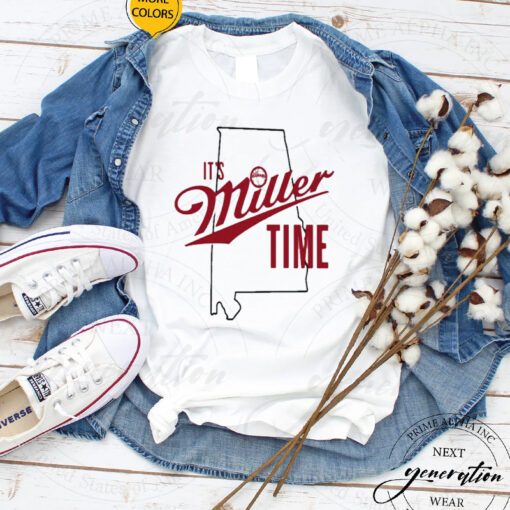 alabama basketball it’s miller time tshirts