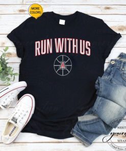 arizona basketball run with us tshirts