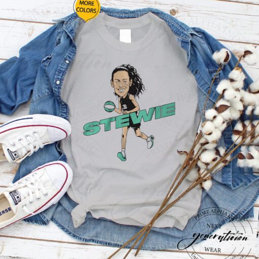 breanna stewart new york caricature tshirt